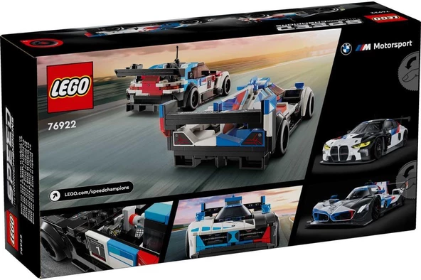 LEGO Speed Champions 76922 B M W M4 GT3 and B M W M Hybrid V8 - 2