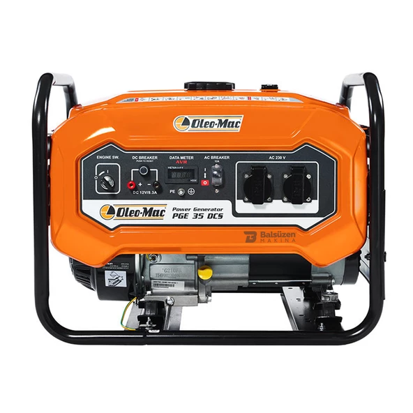 Oleomac PGE 35 DCS EUR5 Benzinli İpli Monofaze Jeneratör 3.5 kVA - 2