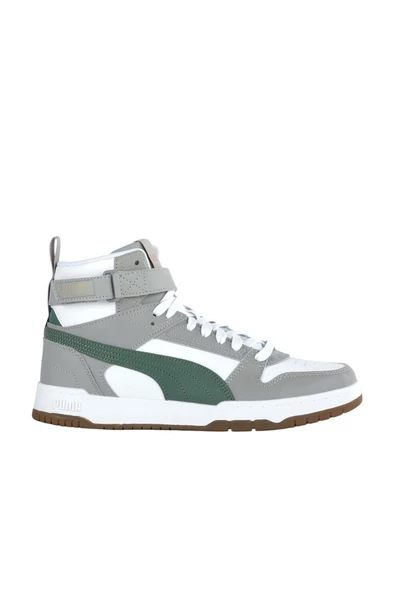 Puma RBD Game - Erkek White-Eucalyptus-Gray Bilekli Spor Ayakkabı - 385839 17 - 4