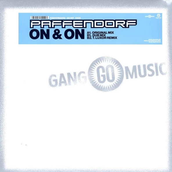 Paffendorf – On & On trance tarz Vinly plak alithestereo