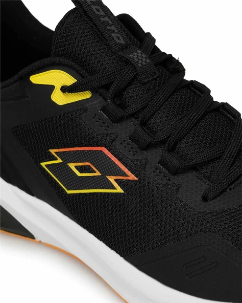 Lotto Finn 4Fx Erkek Siyah-Sarı Koşu&Antrenman Ayakkabı - 7