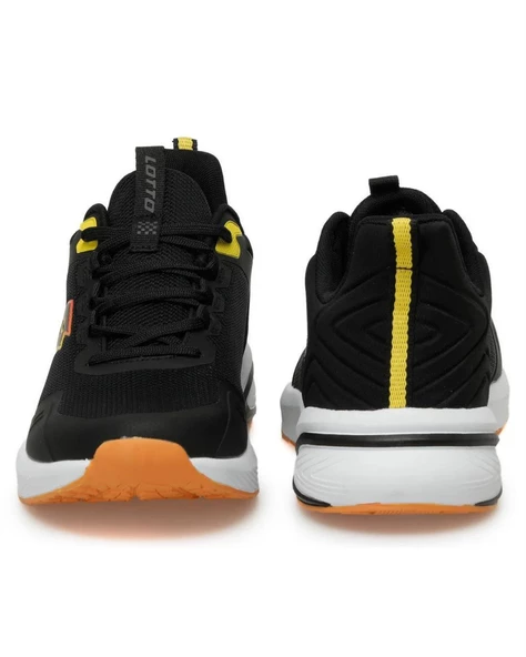 Lotto Finn 4Fx Erkek Siyah-Sarı Koşu&Antrenman Ayakkabı - 5