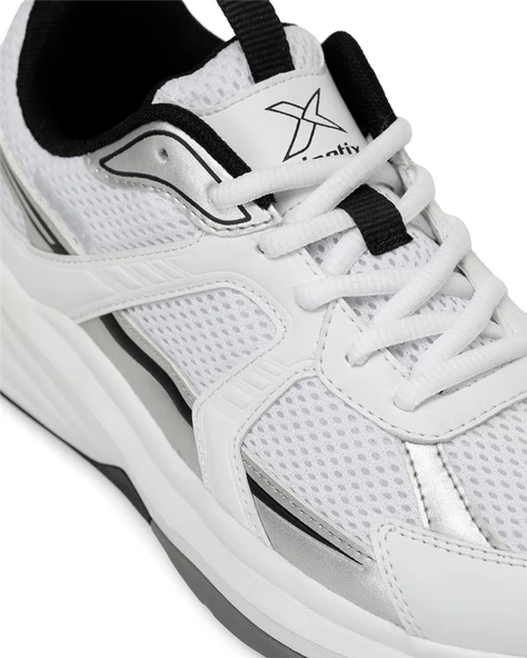 Kinetix Remix Tx W TFx (36-40) Beyaz-Gümüş-Siyah Sneaker Ayakkabı - 7