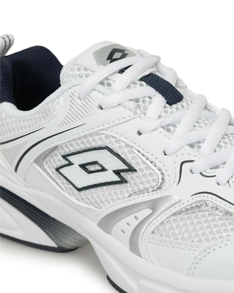 Lotto Athens Wmn 4Fx (36-40) Beyaz-Lacivert Koşu&Antrenman Ayakkabı - 7