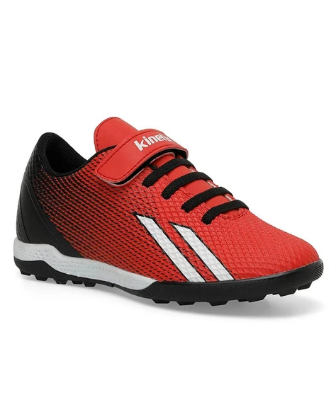 Kinetix Enta Tf 4Fx Çocuk (31-35) Kırmızı-Siyah-Beyaz Halı Saha Futbol Ayakkabı