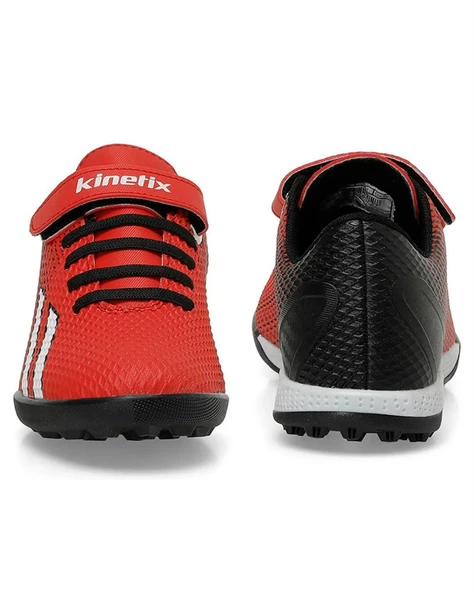 Kinetix Enta Tf 4Fx Çocuk (31-35) Kırmızı-Siyah-Beyaz Halı Saha Futbol Ayakkabı - 5