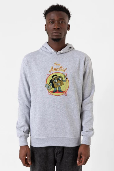 The Umbrella Academy Team Analist Grimelanj Erkek Kapşonlu 3ip Sweatshirt
