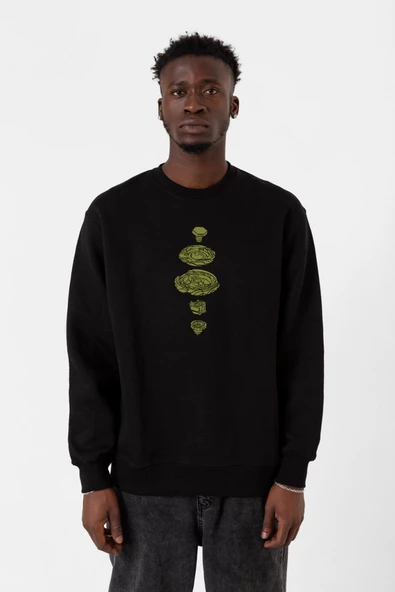 Beyblade Pieces Green Siyah Erkek 2ip Sweatshirt ürün görseli