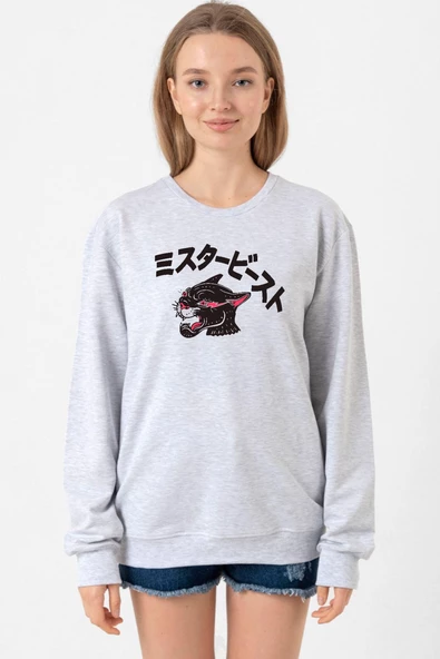 Mr Beast Kanji Grimelanj Kadın 2ip Sweatshirt ürün görseli 1