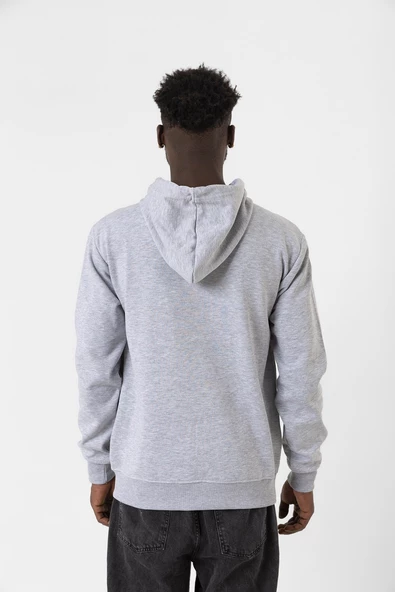 19 Mayıs Ata Grimelanj Erkek Kapşonlu 3ip Sweatshirt - 4
