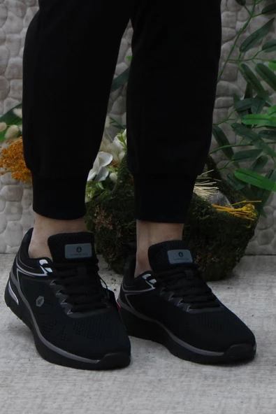 Hammer Jack 23380 M Siyah Orijinal Ürün Rahat Hafif Erkek Spor Ayakkabı - Resim 2