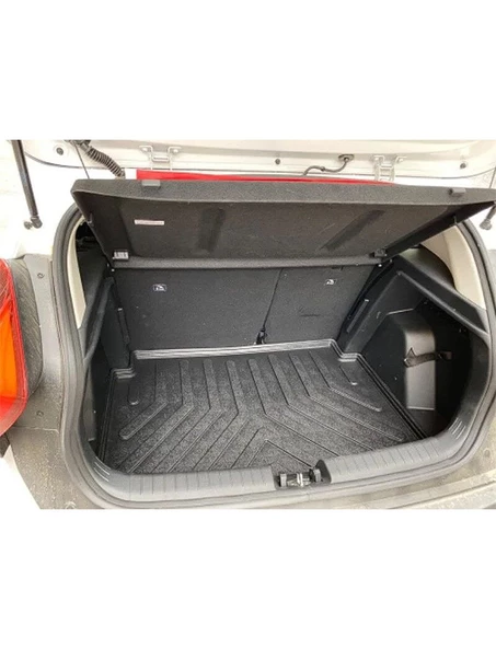 Hyundai Bayon 2021+ 4.5 D Sahler Paspas ve Rizline 3D Bagaj  Havuzu Siyah - Resim 2
