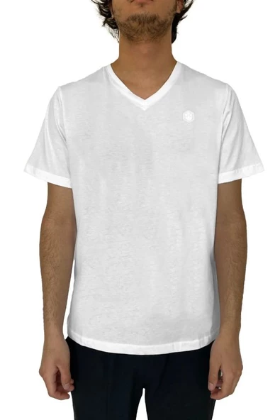 Lumberjack Bsc V Nk Tişört Beyaz M-CT106 ürün görseli 1