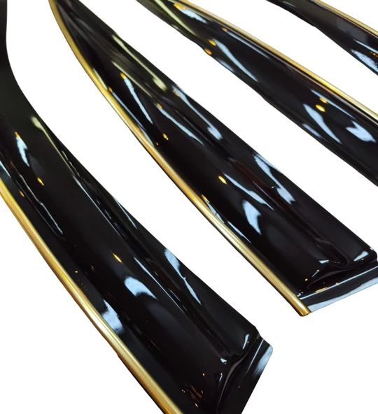 BMW F30 Gold Kromlu Cam Rüzgarlığı 2012-2018 Arası - Resim 2