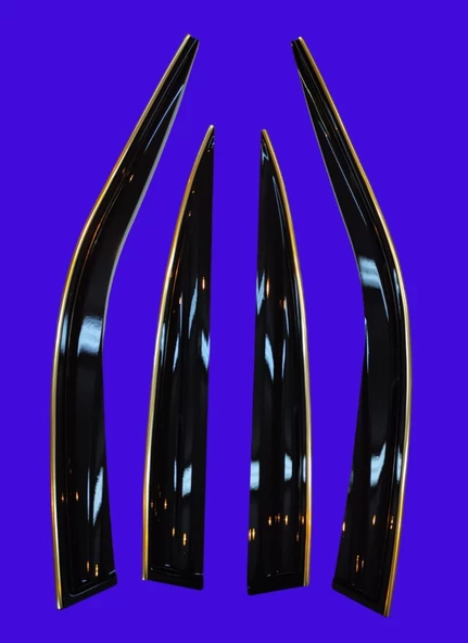 Audi A4 Gold Kromlu Cam Rüzgarlığı 2008-2015 Arası - Resim 8