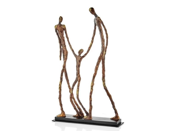Lamedore Family Çekirdek Aile Dekoratif 31x7.5x47.5 Cm ürün görseli