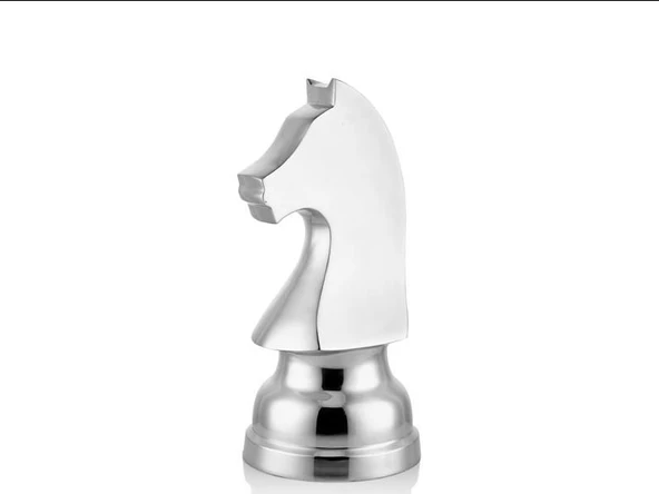 Lamedore Chess Knight Nickel 25x52 Cm