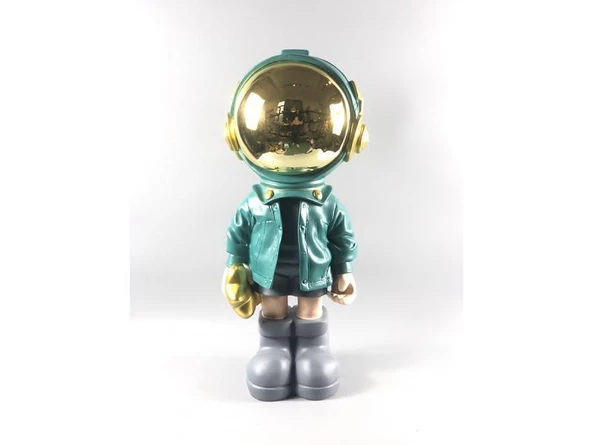 Lamedore Astro Girl Green Big Decor 31x70 Cm