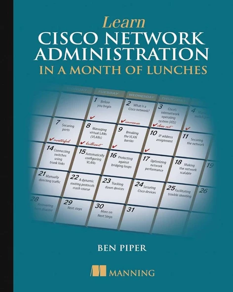 Learn Cisco Network Administration in a Month of Lunches Ben Piper ürün görseli