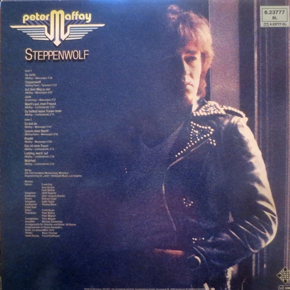 Peter Maffay – Steppenwolf  -  pop tarz plak alithestereo - 2