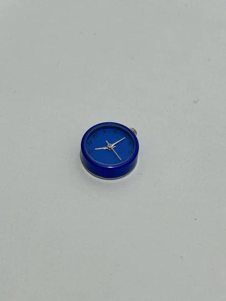 Tasarım Amaçlı Pilli Saat 17,5 mm Mavi - 4