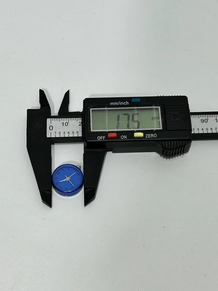 Tasarım Amaçlı Pilli Saat 17,5 mm Mavi - 3