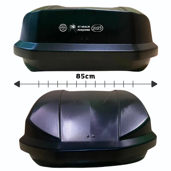 Araç Üstü Port Bagaj - Karbon Siyah - 500 Litre - 142 x 85 x 40 - İç Hacim 350 Litre - 9
