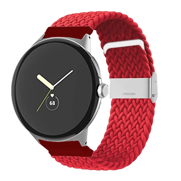 Samsung Galaxy Watch 4 5 6 7 FE 40 40 44 Classic 42 43 46 47 mm Kordon Metal Klipsli Flexi Örgü - 7