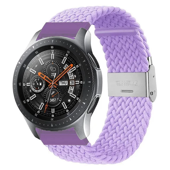 Samsung Galaxy Watch 4 5 6 7 FE 40 40 44 Classic 42 43 46 47 mm Kordon Metal Klipsli Flexi Örgü - 12