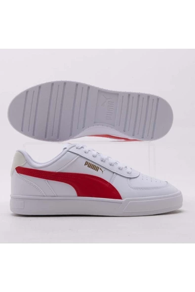 Puma Caven - Erkek Beyaz-Kırmızı Spor Ayakkabı - 380810 25 - 5
