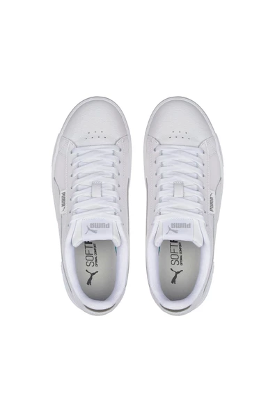 Puma Jada Renew - Kadın Deri Beyaz Spor Ayakkabı - 386401 01 - 4
