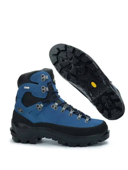 Lomer Italy Everest STX Waterproof Vibram 2,8 mm Deri Erkek Bot Cobalto (Otomatik Krampon Uyumlu) - 7
