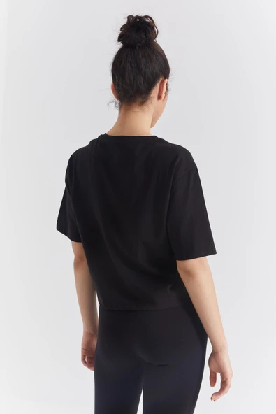 Tommy Life Kadın Oversize T-shirt 97212 - Resim 6