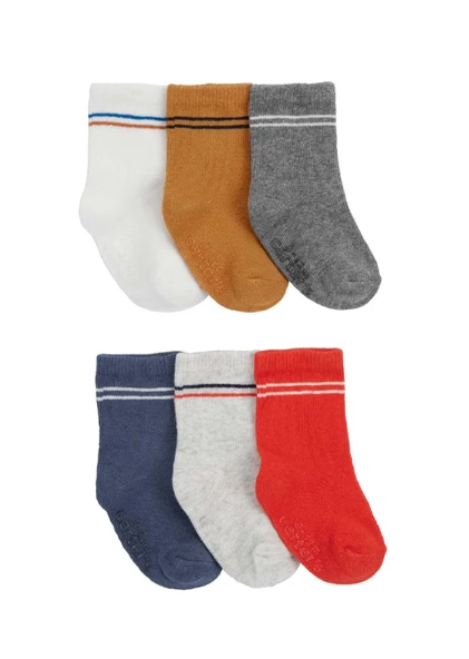 CARTER'S Erkek Bebek 6'lı Çorap 1Q458210