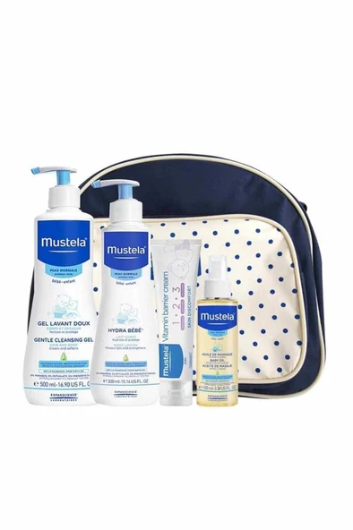 Mustela Merhaba Bebek Seti Çanta Hediyeli (Kutusuz) - Resim 2
