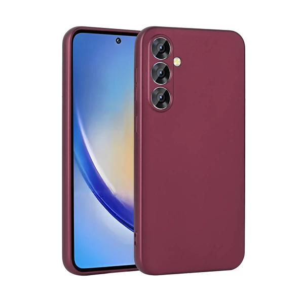 Vendas Samsung Galaxy A35 Kılıf Zore Premier Silikon Kapak - Resim 4