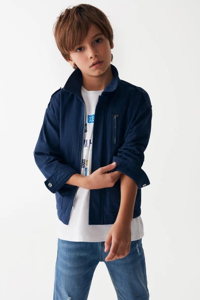 Erkek Çocuk Cepli Ceket 46703 - 9