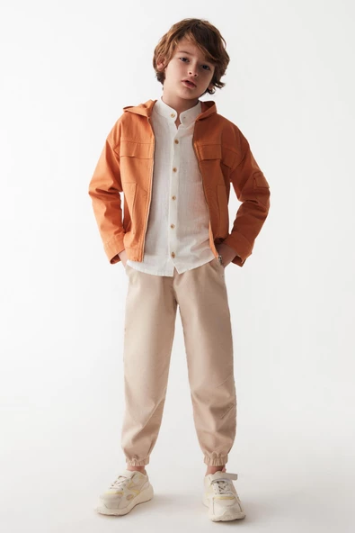 Erkek Çocuk Kapüşonlu Ceket 46701 - 7