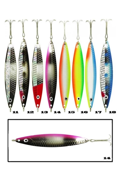 Captain 6121 Lüfer Kaşığı 28gr Perfecto 9cm - 4