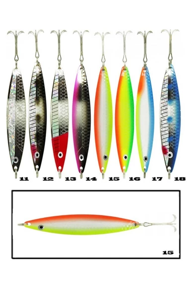 Captain 6121 Lüfer Kaşığı 28gr Perfecto 9cm - 5