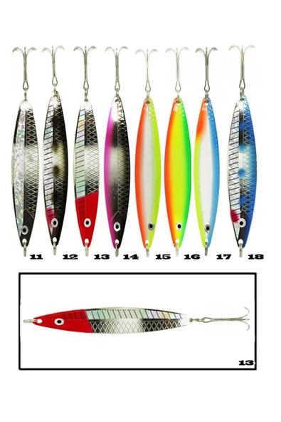 Captain 6121 Lüfer Kaşığı 28gr Perfecto 9cm - 3