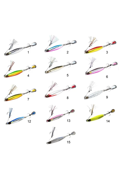 Hayabusa FS 417 Jack Eye Maki Maki 40gr Light Jig No:12