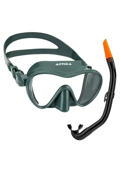 APNEA ROYAL GREEN MASK SNORKEL