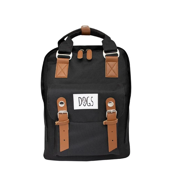 Biggdesign Dogs USB Girişli Sırt Çantası Siyah - 4