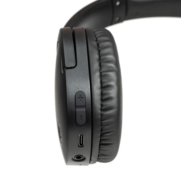 Moodix KO23BT1100B Katlanabilir Bluetooth Kulaküstü Kulaklık Siyah - 11