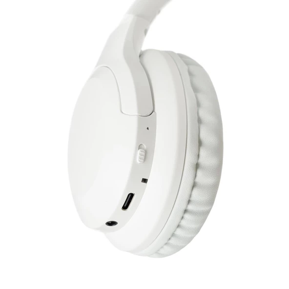 Moodix KO23NB1701 ANC Aktif Gürültü Engelleyicili Katlanabilir Bluetooth Kulaküstü Kulaklık Beyaz - 9
