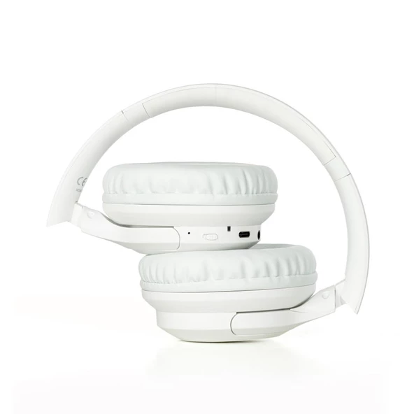 Moodix KO23NB1701 ANC Aktif Gürültü Engelleyicili Katlanabilir Bluetooth Kulaküstü Kulaklık Beyaz - 8