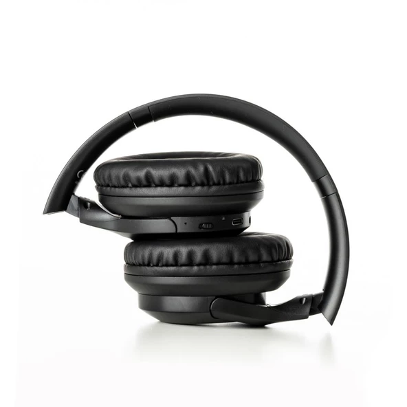 Moodix KO23NB1701 ANC Aktif Gürültü Engelleyicili Katlanabilir Bluetooth Kulaküstü Kulaklık Siyah - 10