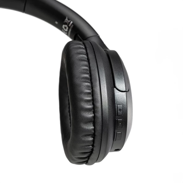Moodix KO23NB1701 ANC Aktif Gürültü Engelleyicili Katlanabilir Bluetooth Kulaküstü Kulaklık Siyah - 11