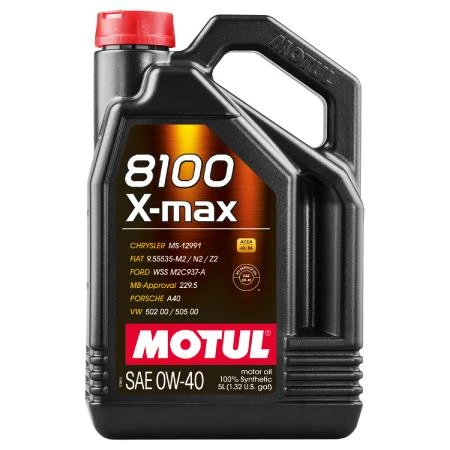 Motul 8100 X-Max 0W-40 Motor Yağı 5 L